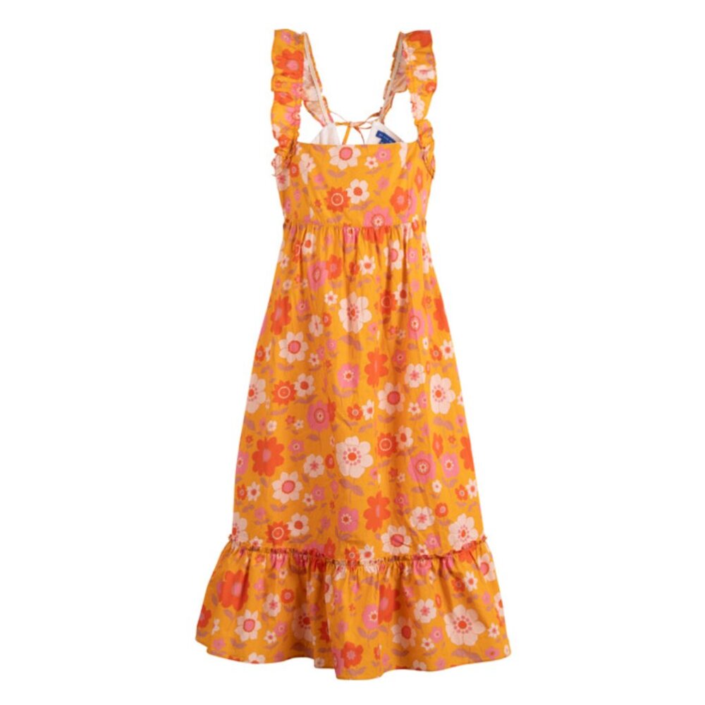 Maison Me Womens Mara Dress in Retro Floral